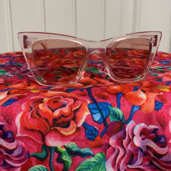 Forever 21 Accessories - Baby Pink Cat Eye Sunglasses